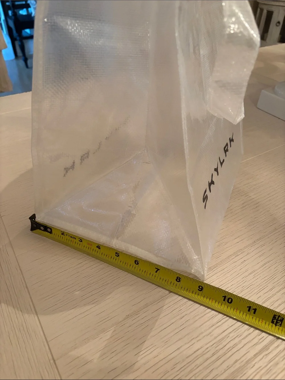 Skylrk transparent tote bag new 🆕